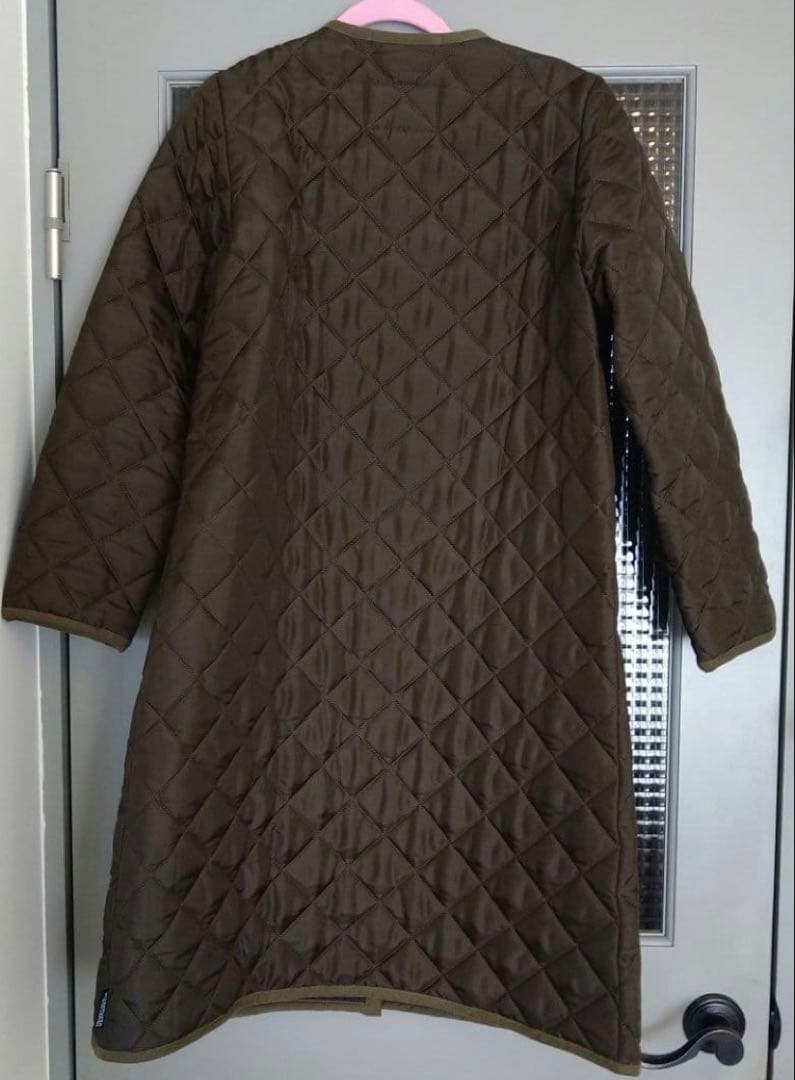 別注　ARKLEY ノーカラーロングキルティング…36