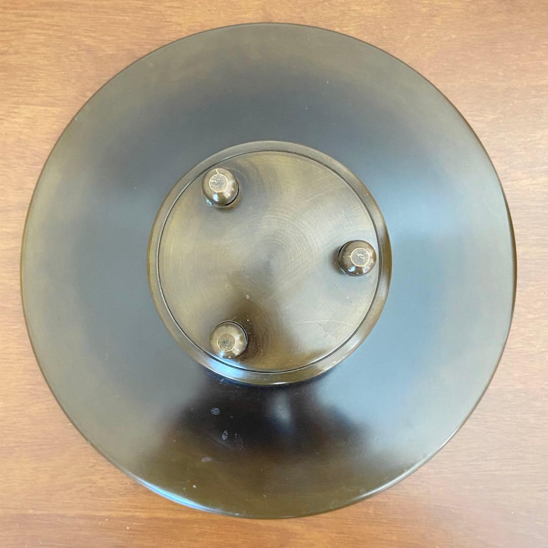 御玄猪 唐銅 池坊　ボール箱入　華道具　花器　花瓶　生け花