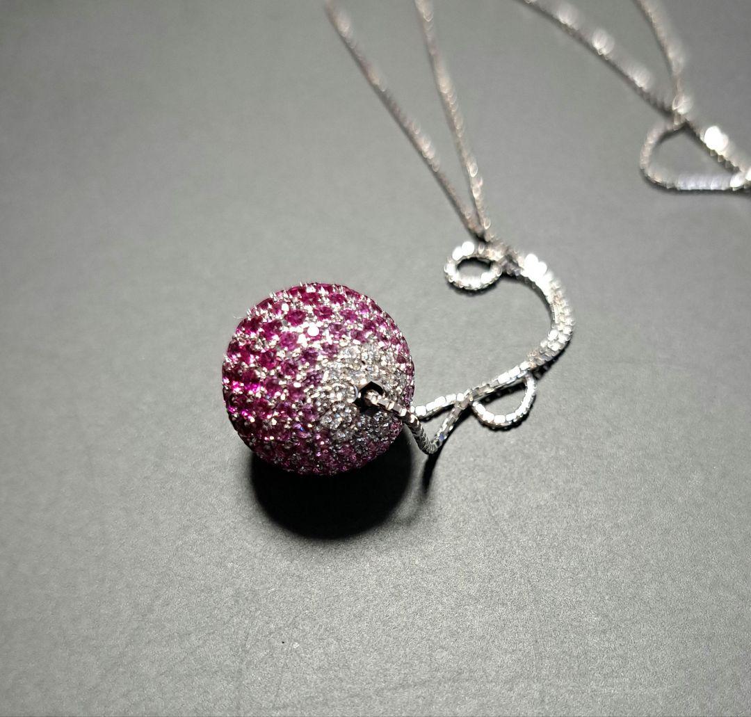 【美品】ネックレス(ルビー)