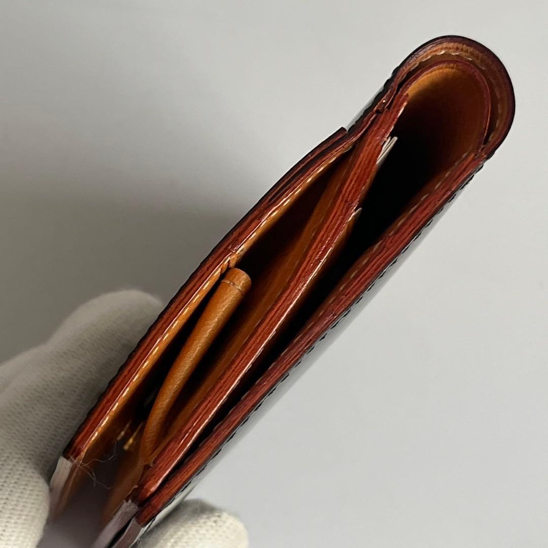 ✨未使用保管✨　GANZO シンブライドルレザー　ブラック　黒　財布　メンズ