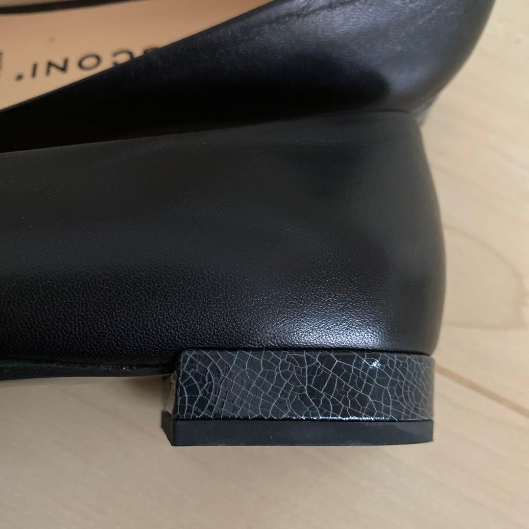 新品　ファビオルスコーニ　黒パンプス
