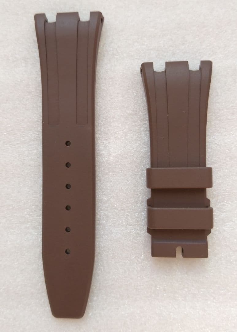 オーデマ・ピゲ ロイヤルオーク 純正ベルト (ラバー／ブラウン)