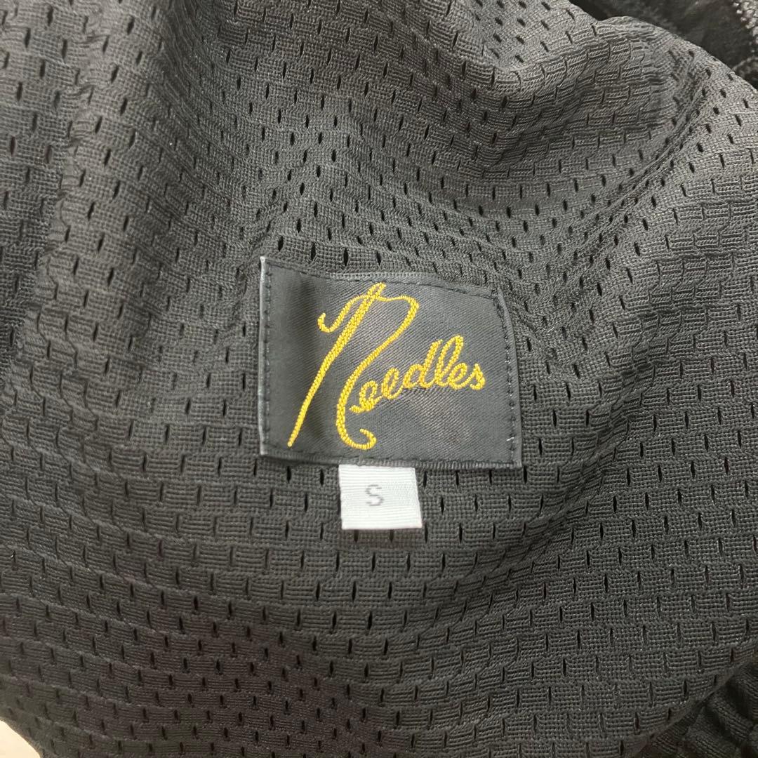 Needles ニードルス ナロートラックパンツ ジャージ ボトム 黒 Ｓ
