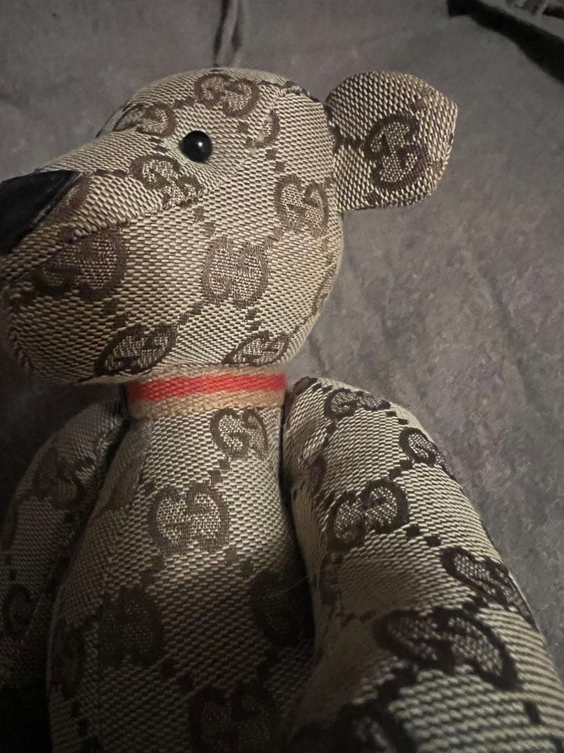 GUCCI グッチ　テディベア　GG 正規品　ぬいぐるみ