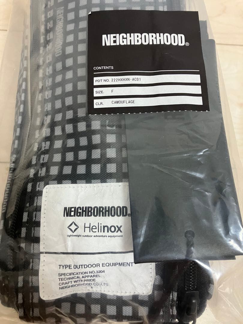 た*。様 NEIGHBORHOOD Helinox アウトドアチェア ナイトカモ