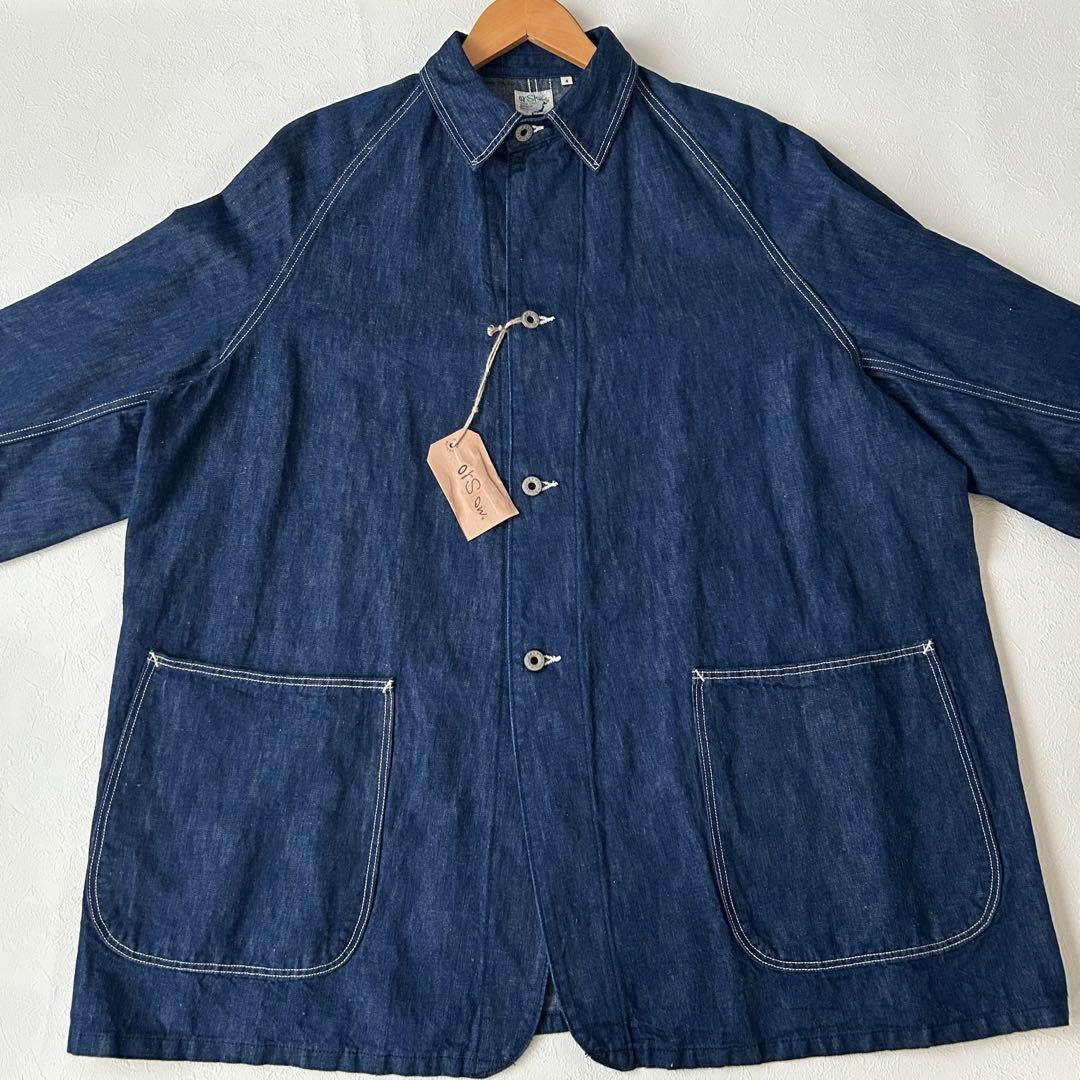 希少　orSlow オアスロウ デニム カバーオール 日本製 サイズ4