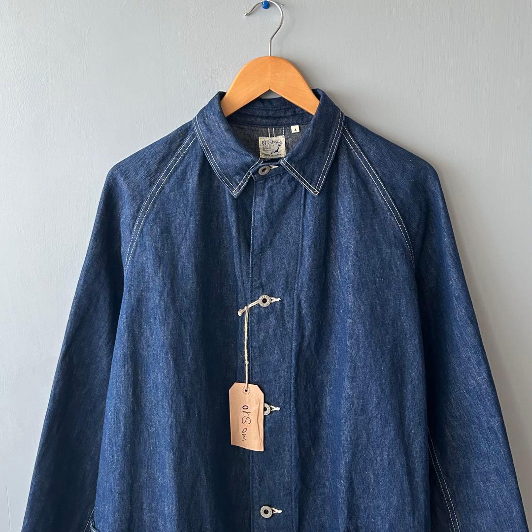 希少　orSlow オアスロウ デニム カバーオール 日本製 サイズ4