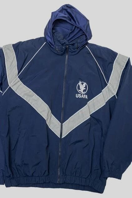 本物 米空軍士官学校 USAFA PTU トレーニング ジャケット (L/R)