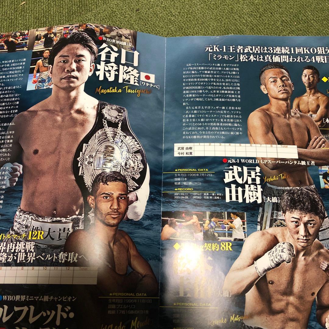 井上尚弥パンフレット