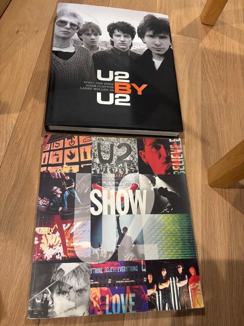 U2 大型本　U2 SHOW 洋書　U2 BY U2 日本語　舞台　芸術