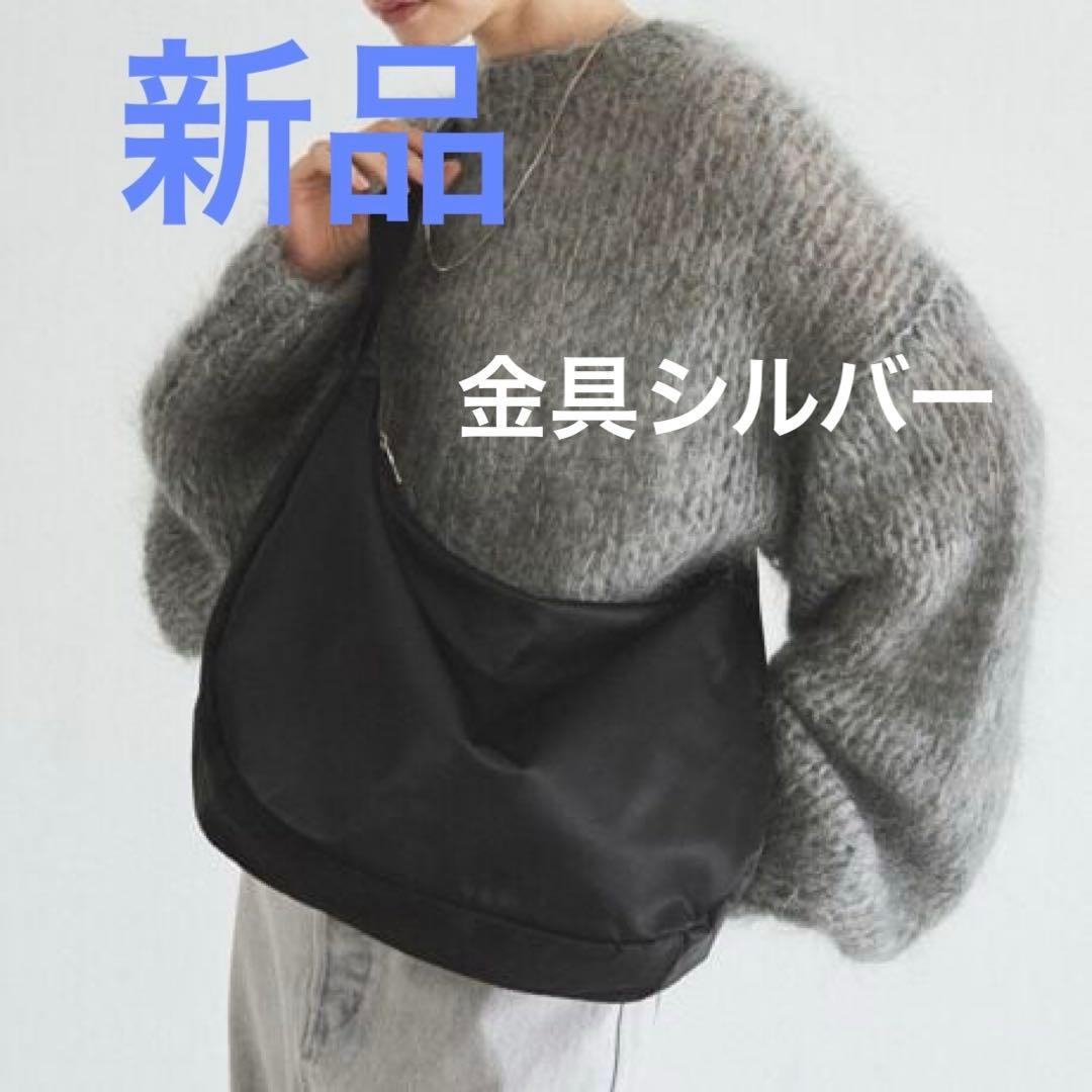 新品ラシット今期 A4入るラウンドビッグショルダーバッグ