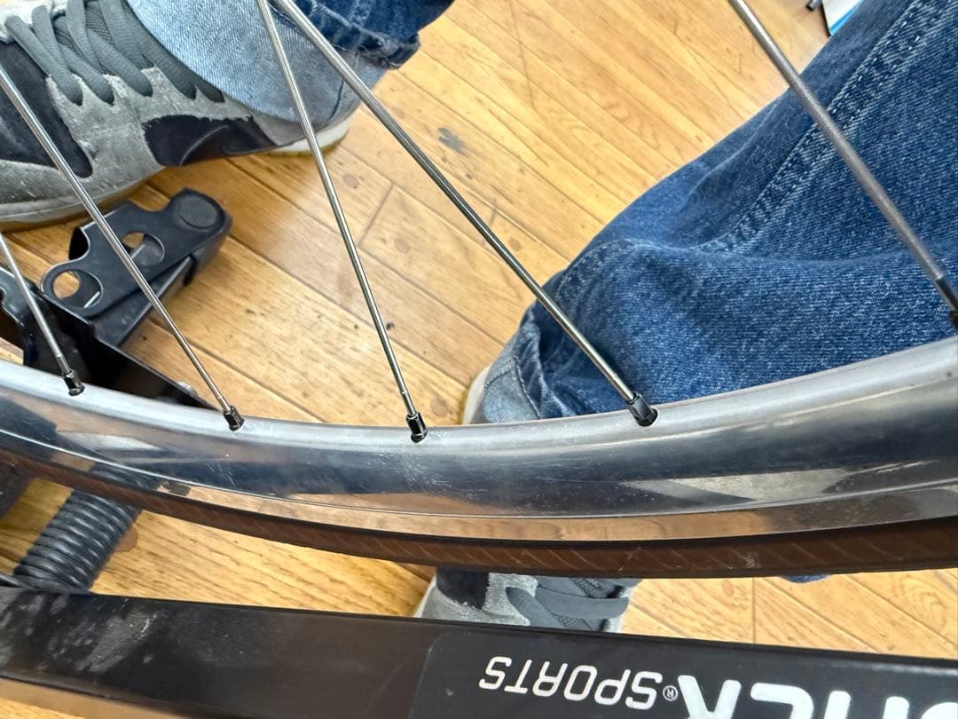 ARAYA SA-730 ✖️デュラエースハブ　手組みホイール