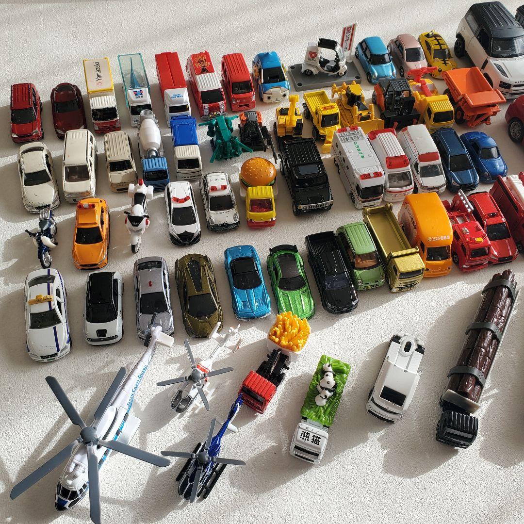 男の子 おもちゃ まとめ売り トーマス トミカ プルバックカーなど68台付き
