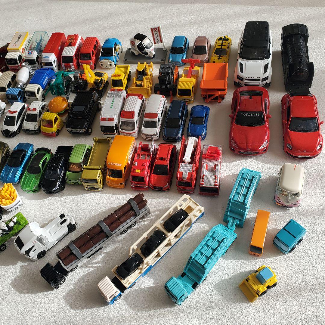 男の子 おもちゃ まとめ売り トーマス トミカ プルバックカーなど68台付き