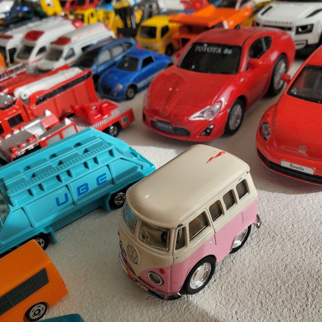 男の子 おもちゃ まとめ売り トーマス トミカ プルバックカーなど68台付き