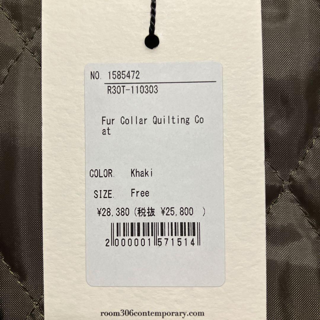 原価28,380円room306CONTEMPORARYロングキルティングコート