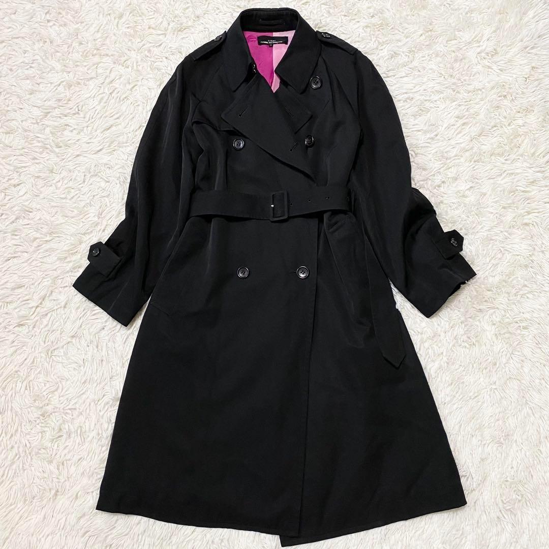 COMME des GARÇONS Multicolor Coat Black