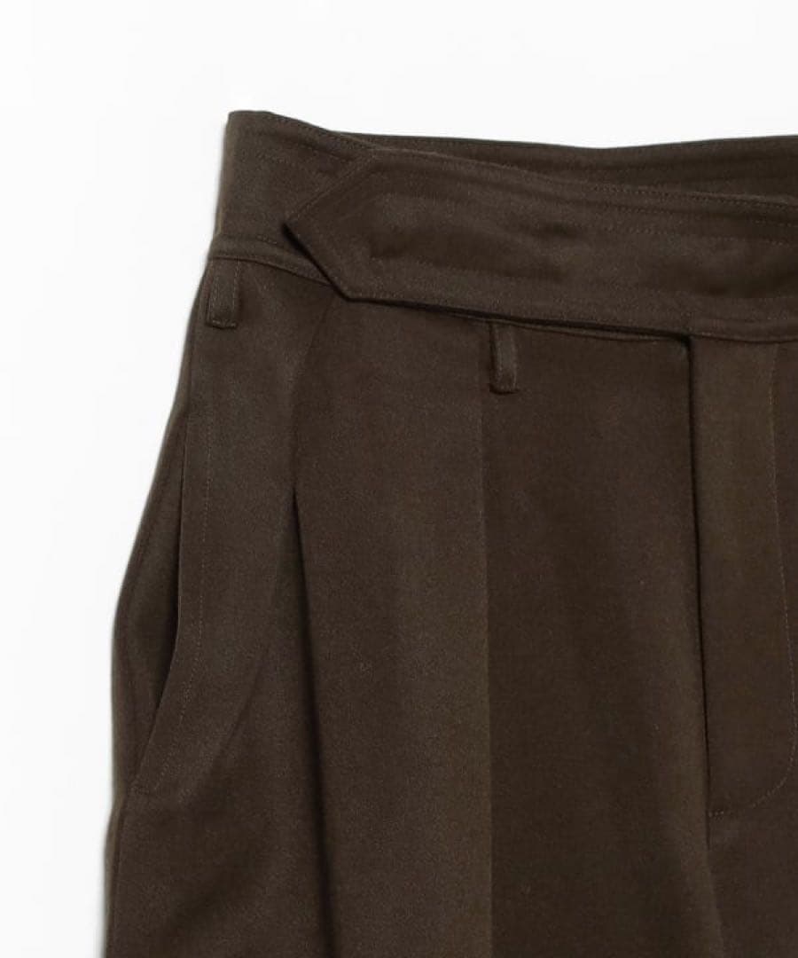 パンツ OMAR AFRIDI REICH PLEATED TROUSER 44