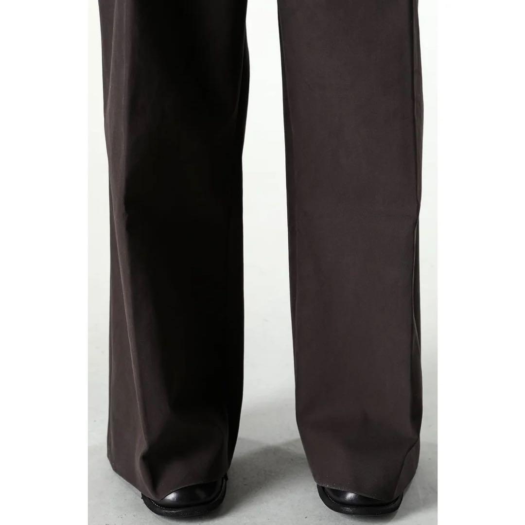 パンツ OMAR AFRIDI REICH PLEATED TROUSER 44