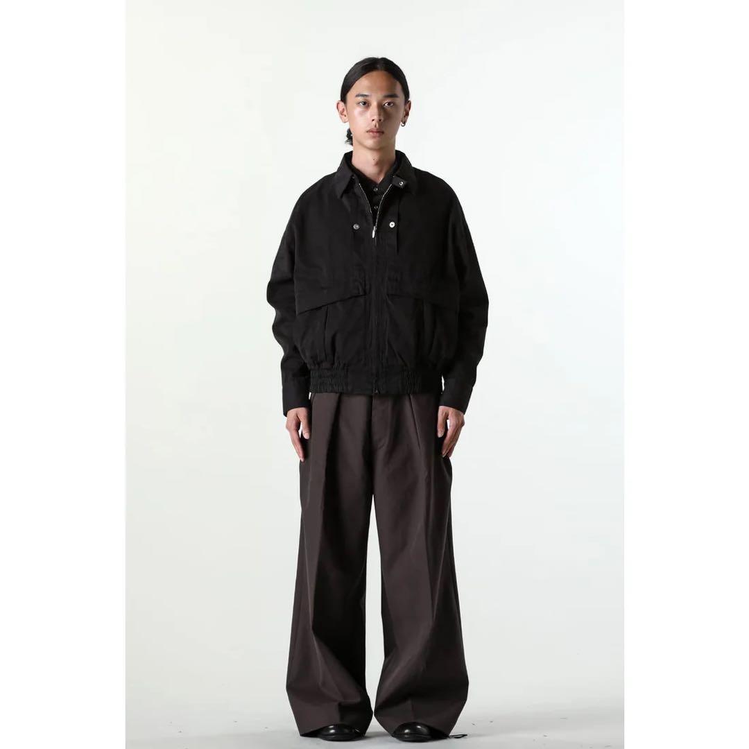 パンツ OMAR AFRIDI REICH PLEATED TROUSER 44