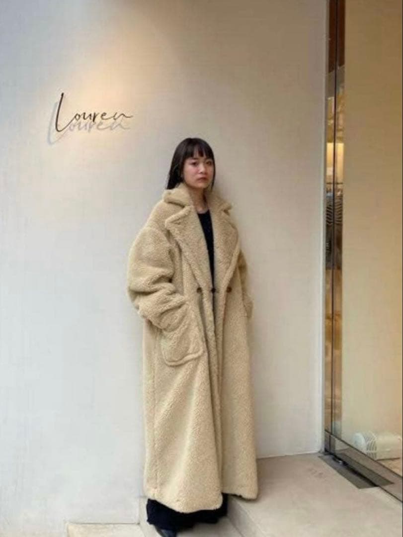Louren volume boa coat ローレン ボリュームボアコート
