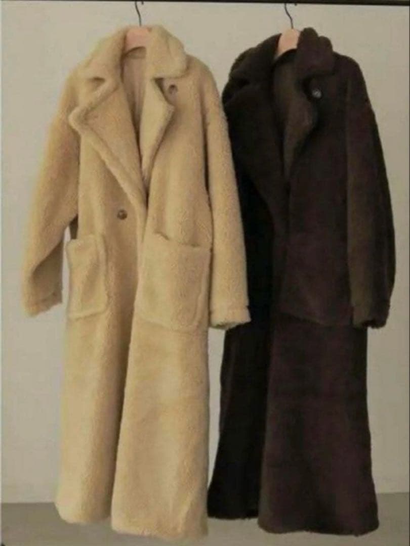 Louren volume boa coat ローレン ボリュームボアコート