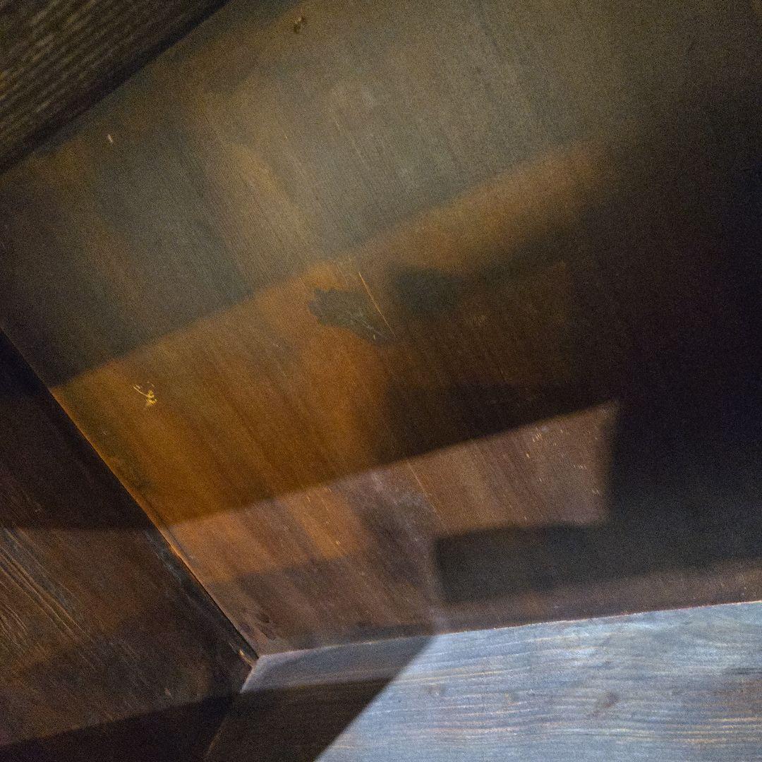 ※専用※アンティーク　レトロ 木製収納箱 バンダジ？