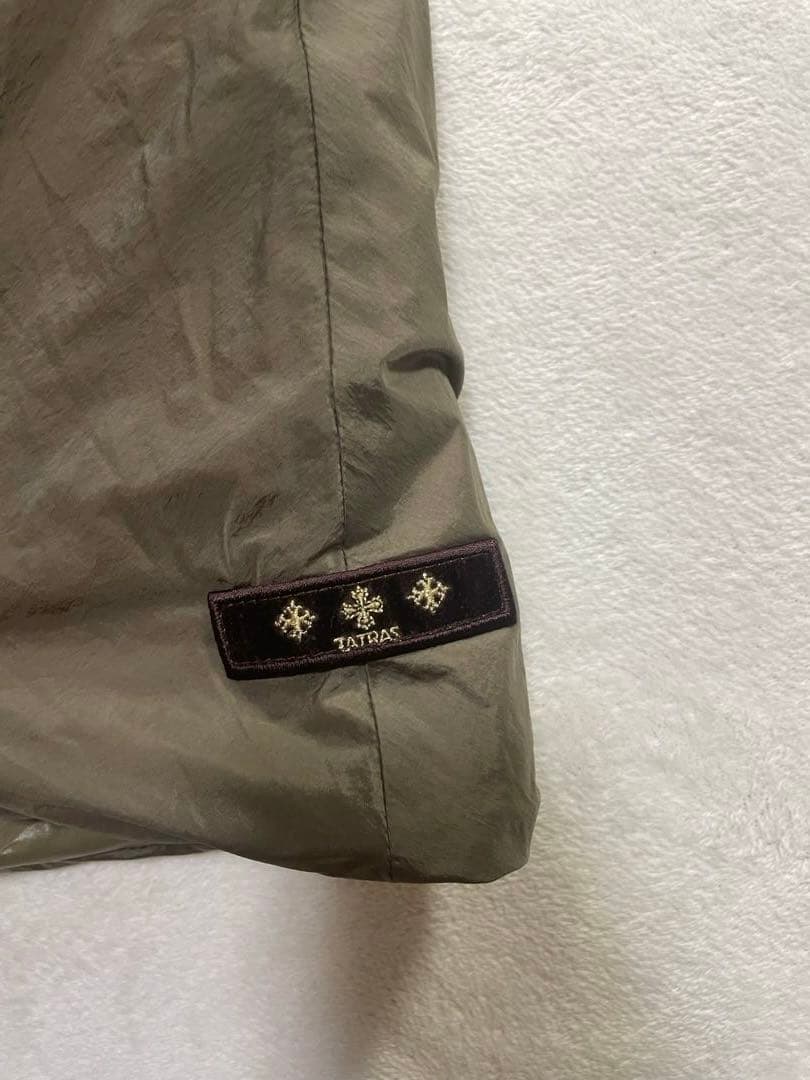 TATRAS タトラス ファー　ポンチョ ケープコート ダウン リバーシブル