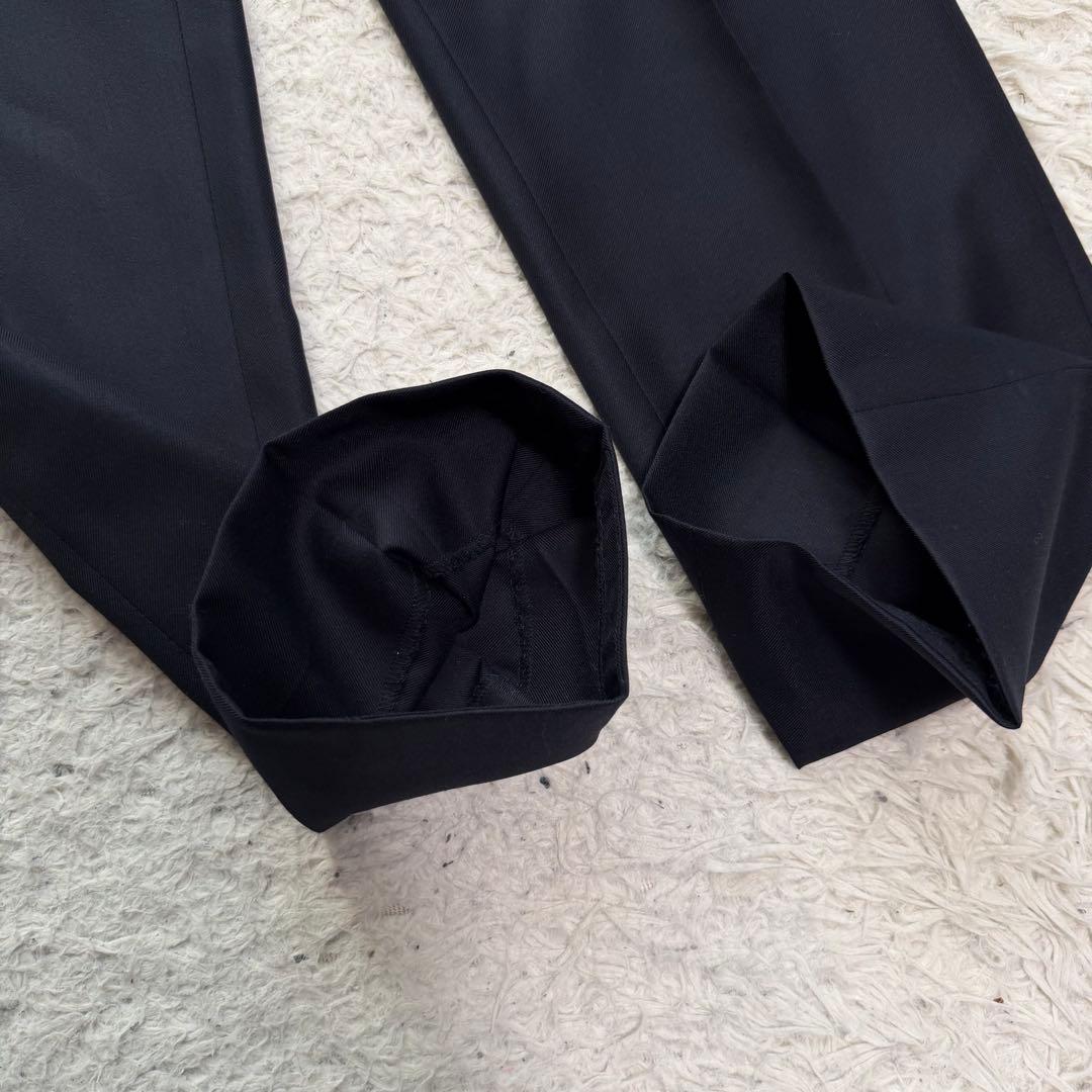 美品　ユナイテッドアローズ　スーツ　セットアップ　スリーピース　ネイビー　光沢