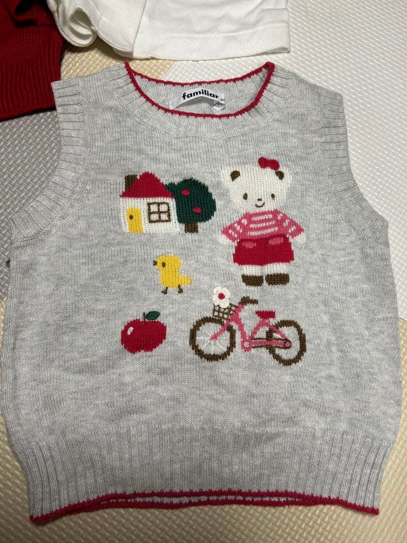 ファミリア 秋 冬服 コーデ売り セット 80cm 女の子 美品あり