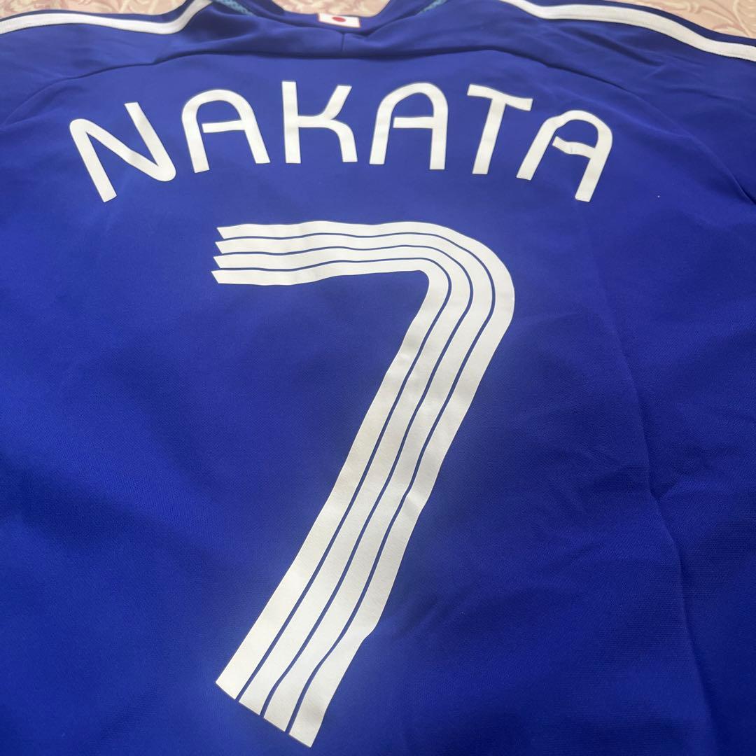 【美品】 中田英寿 日本代表 ユニフォーム 2006 正規品