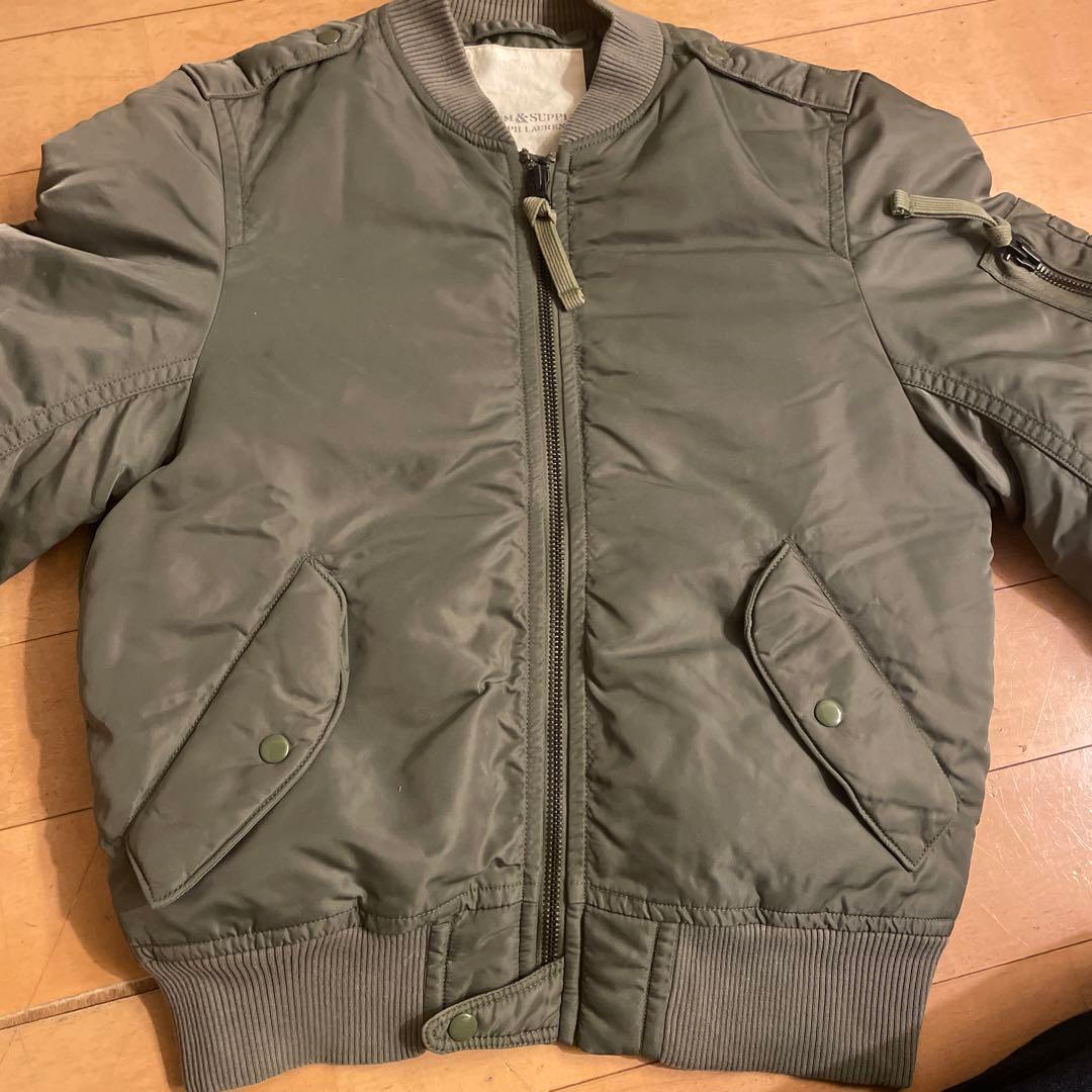 【希少】Ralph Lauren ma-1 DENIM&SUPPLY ポーカーズ