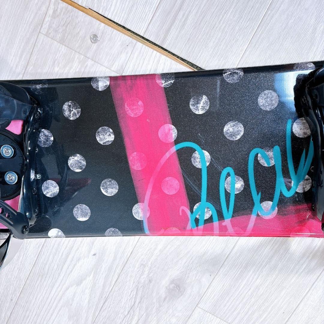 初心者おすすめ レディース スノボーセット STELLA BEAUTY 140