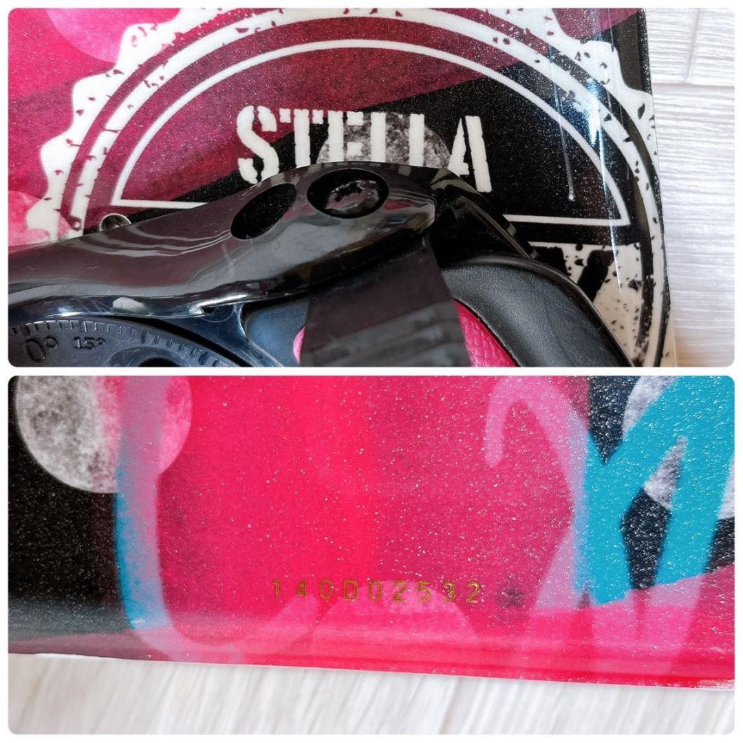初心者おすすめ レディース スノボーセット STELLA BEAUTY 140