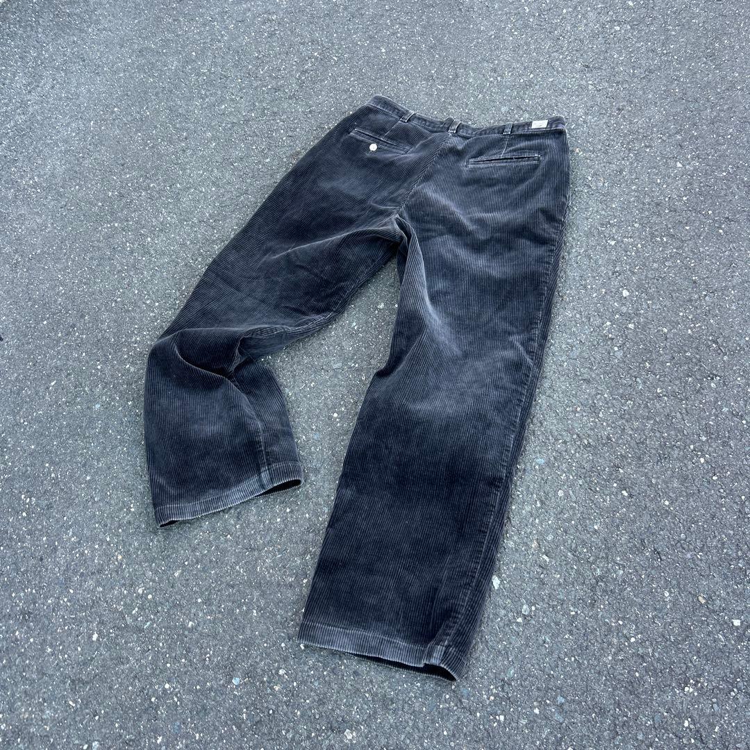裾幅25cm 極太 2tuck 90s 〜 wrangler コーデュロイパンツ
