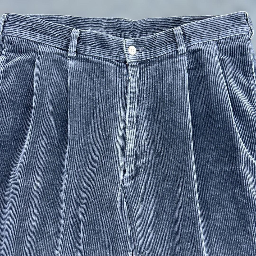 裾幅25cm 極太 2tuck 90s 〜 wrangler コーデュロイパンツ