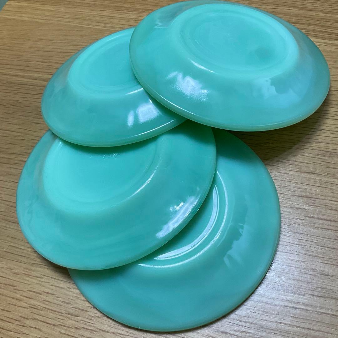 【美品】ファイヤーキング ジェダイ ブレッド&バタープレート 4枚