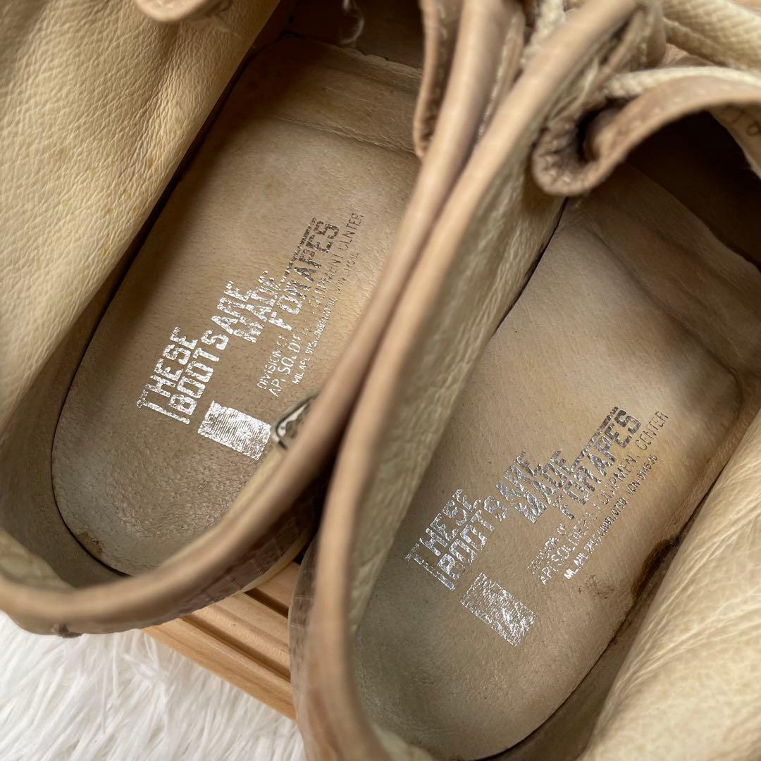 A BATHING APE MANHUNT マンハント デザートブーツ ワラビー