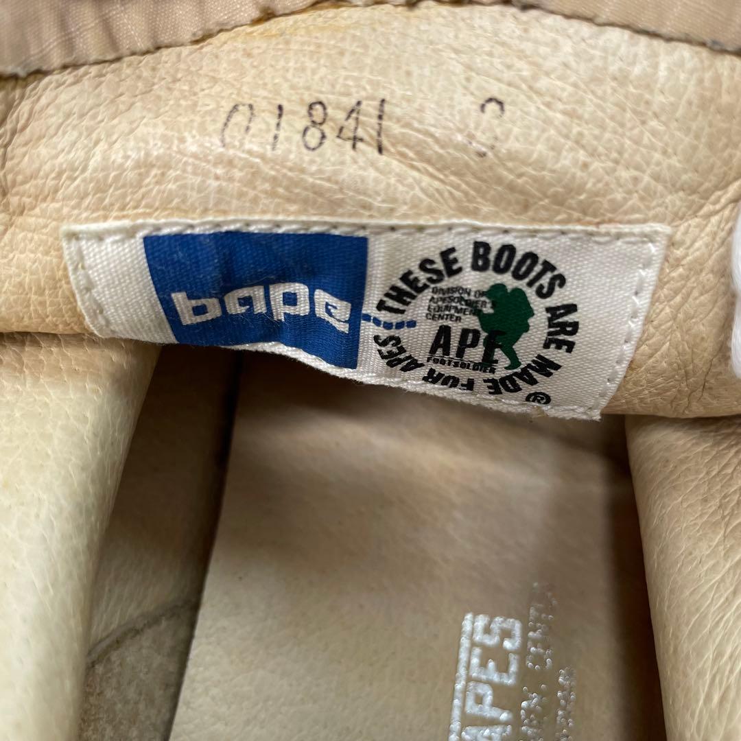 A BATHING APE MANHUNT マンハント デザートブーツ ワラビー