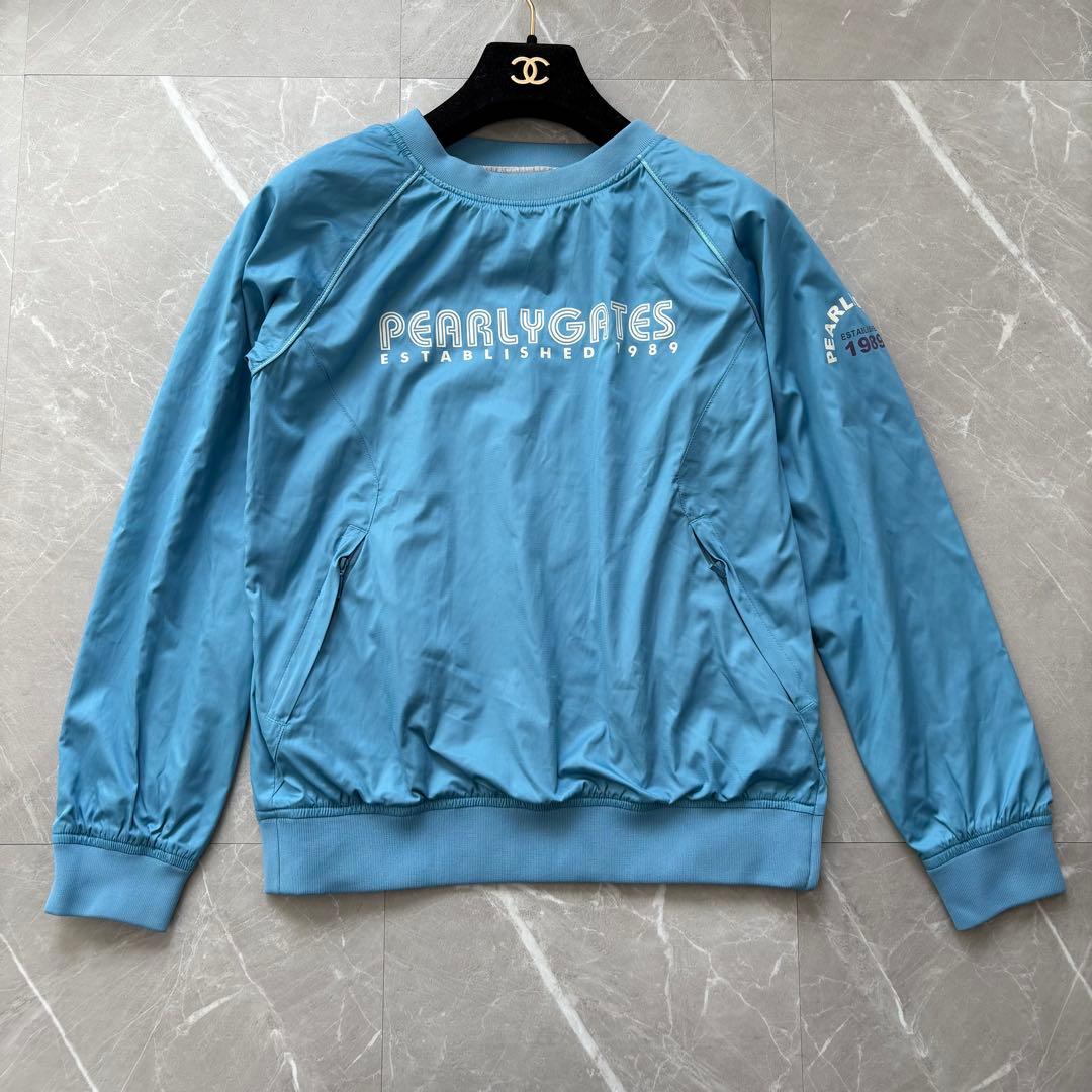 PEARLY GATES パーリーゲイツ　スニード　ナイロン　水色　ゴルフ　M