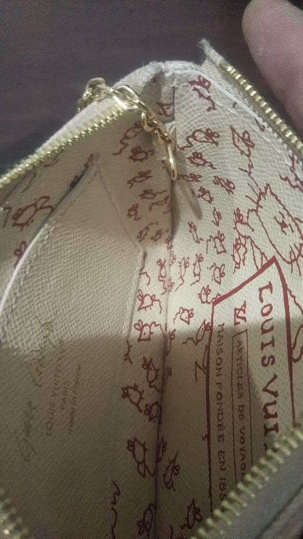 【格安】 ルイ・ヴィトン ミャオウグラムパターン 小銭入れ ケース