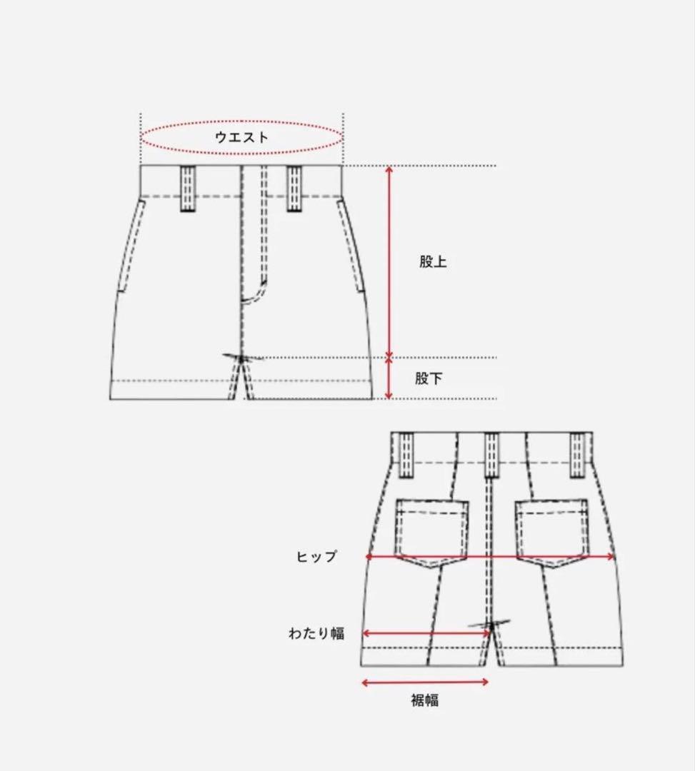 sheller シェリエ OKAYAMA 岡山 デニム ショートパンツ