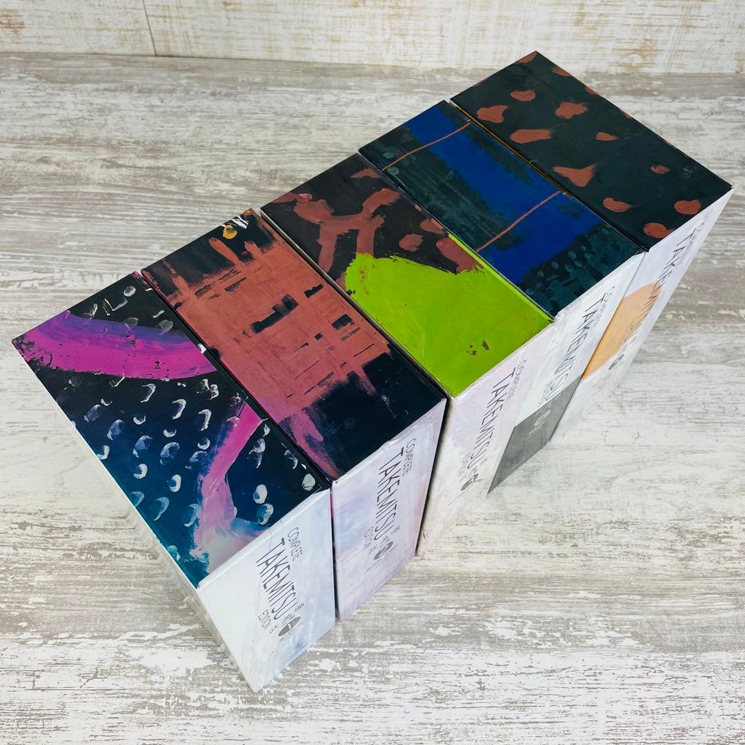 【美品】武満徹 全集 第1-５巻コンプリートセット　全巻予約者特典盤CD 等付属