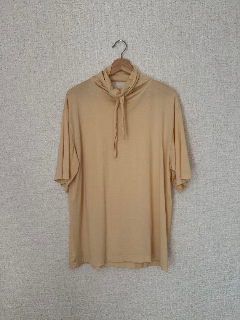 LEMAIRE FOULARD T-SHIRT LEMON GLAZE　M