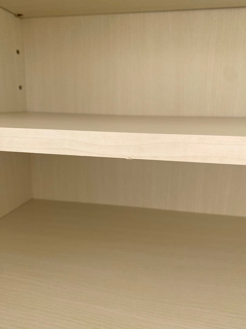 【送料込】食器棚　ホワイト　ニトリ　キッチンボード　(ミランダ120 ＷＷ)