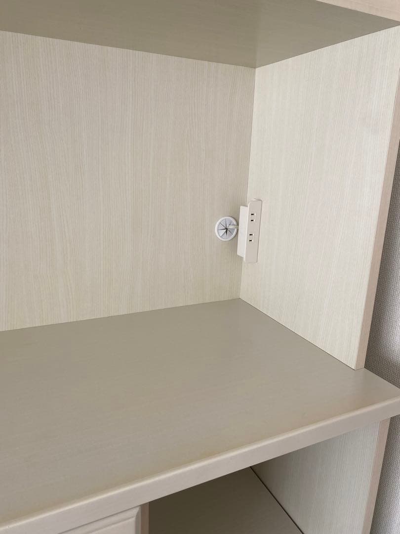 【送料込】食器棚　ホワイト　ニトリ　キッチンボード　(ミランダ120 ＷＷ)