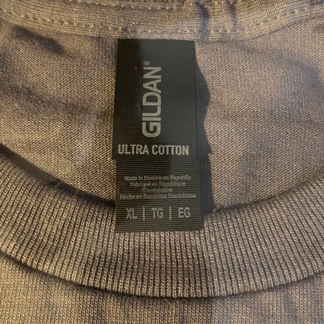 KUZIRA ロゴ Tシャツ XL チャコール