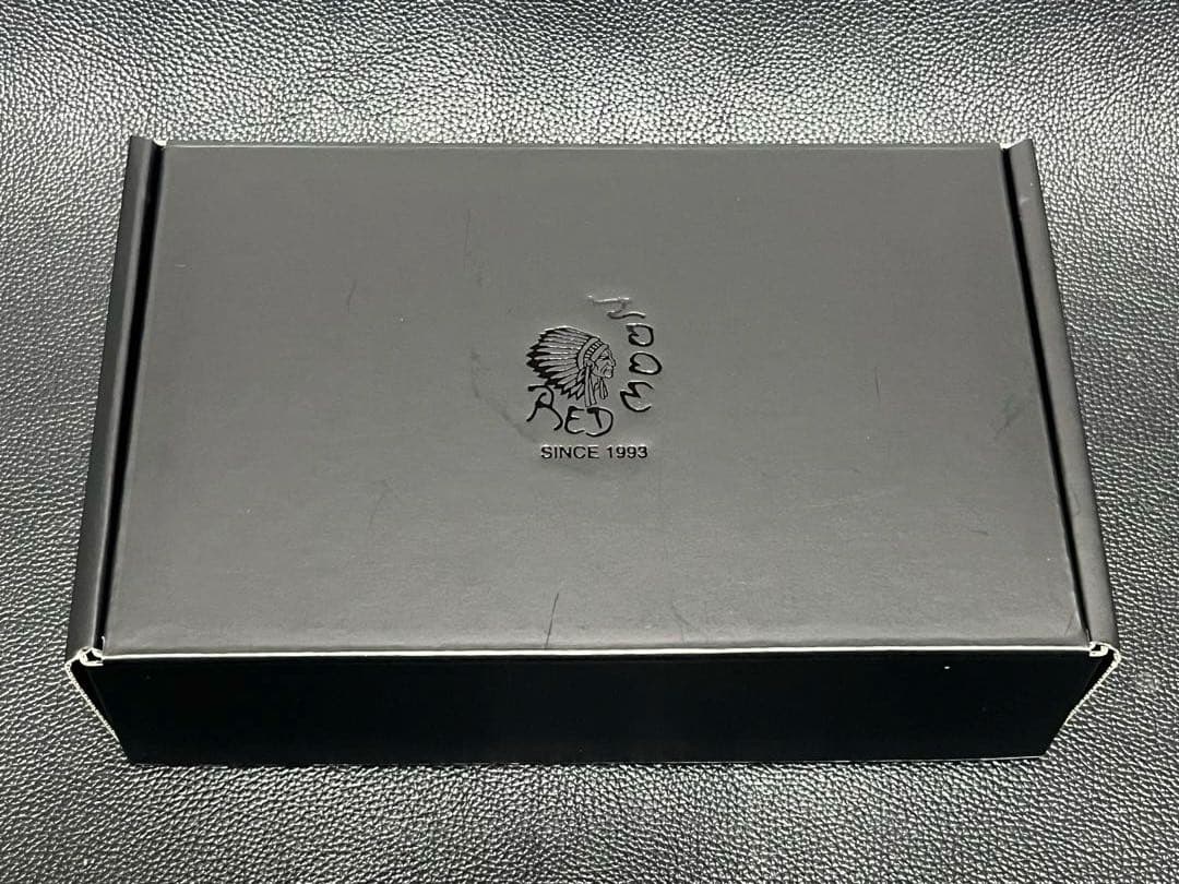 【N】REDMOON レッドムーン　ミドルウォレットL字　牛革