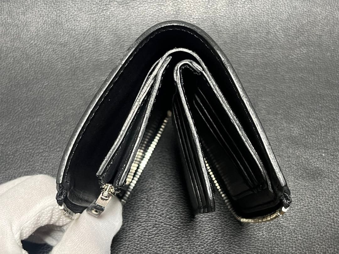 【N】REDMOON レッドムーン　ミドルウォレットL字　牛革