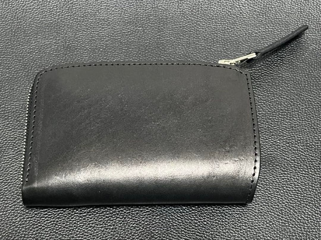 【N】REDMOON レッドムーン　ミドルウォレットL字　牛革